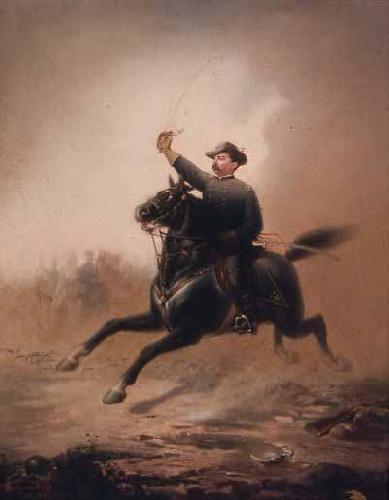 Thomas Buchanan Read Sheridans Ride oil painting picture